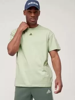 Image of adidas Feel Vivid T-Shirt - Green Size XL Men