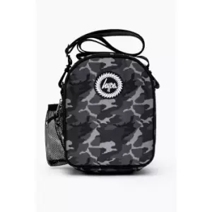 image of Hype Mono Camo Lunch Box (One Size) (Black/Grey)