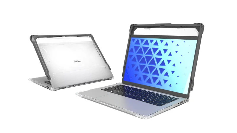 Image of Max Cases MAXCases DLESFLPR13P2GRY laptop case 33cm (13") Shell case Grey DLESFLPR13P2GRY