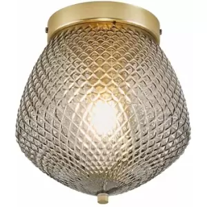 Image of Nordlux Orbiform Globe Ceiling Light Brass, E27