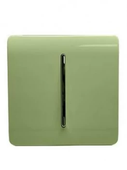 Image of Trendiswitch 1G 2W 10 Amp Light Switch Moss Green