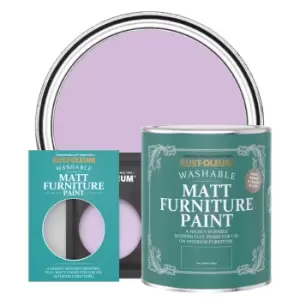 image of Rust-Oleum Matt Furniture & Trim Paint - VIOLET MACAROON - 750ml