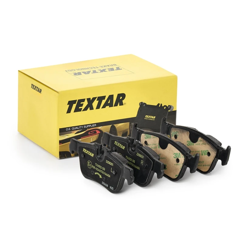 Image of Brake pad set TEXTAR 2258201