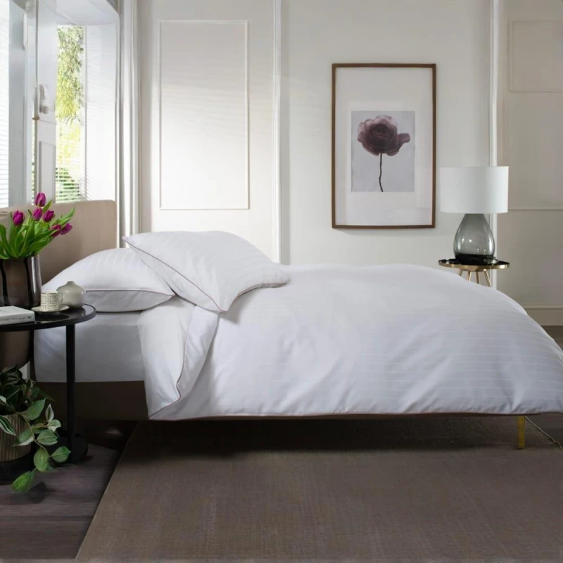 Image of The Lyndon Company Duvet Cover Sets Duvet Cover Sets Double White 94054101030