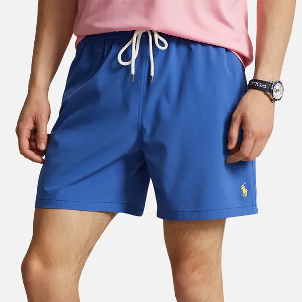 Image of Polo Ralph Lauren Traveler Shell Swimming Trunks - XL Blue Swimwear and Beachwear male 710829851045 XL