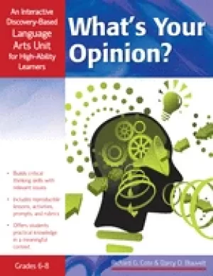 Image of whats your opinion an interactive discovery based language arts unit for hi