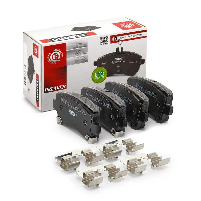 Image of Brake pad set FERODO FDB4252