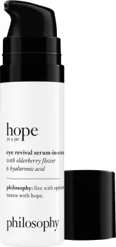 image of Philosophy Hope In A Jar Eye Revival Serum-in-Cream 15ml