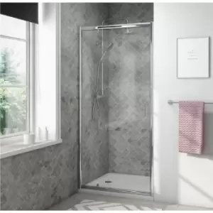 image of 800mm Pivot Shower Door- Lyra