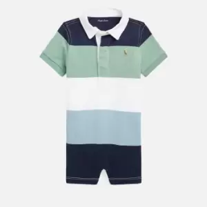 Image of Polo Ralph Lauren Baby Boys' Cotton Livesaver Romper - 12 Months