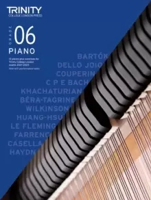 Image of Trinity College London Piano Exam Pieces Plus Exercises 2021-2023: Grade 6 : 12 pieces plus exercises for Trinity College London exams 2021-2023