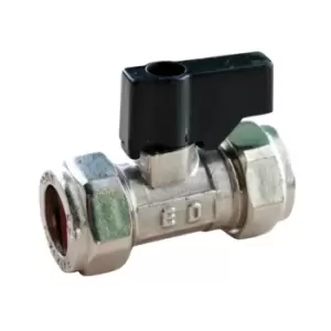 Image of Oracstar Isolating Valve With Handle 15mm Chrome
