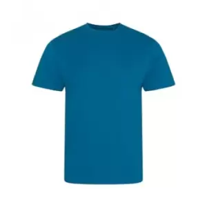 image of Ecologie Mens Organic Cascades T-Shirt (M) (Ink Blue)