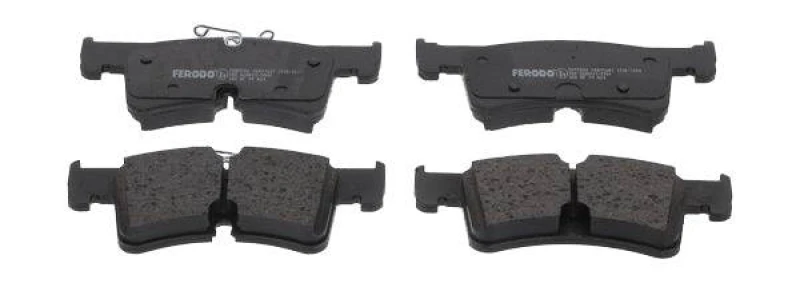 Image of FERODO FDB5556 Brake pad set PREMIER ECO FRICTION prepared for wear warning indicator, with accessories Brake Pad Set,disc brake (402)