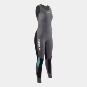 Image of Gul Code Zero 1mm Flatlock LongJane - Grey