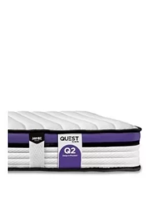 image of Jaybe Quest Q2 Extreme Comfort Eco Deep E-Pocket Single Mattress