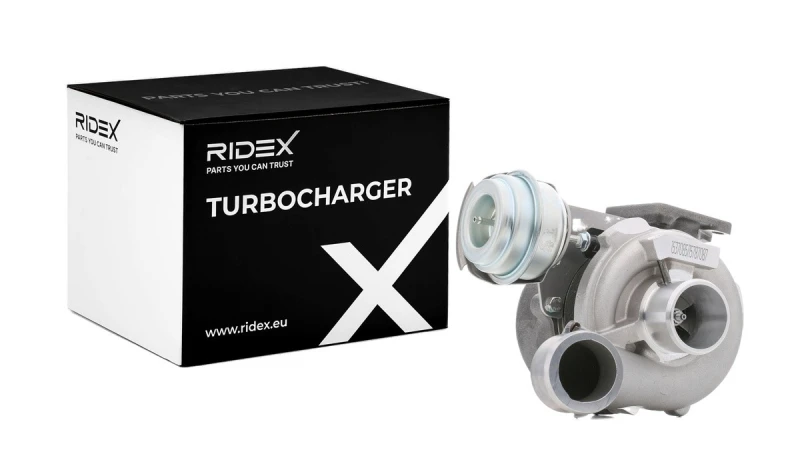 Image of RIDEX 2234C10019 Turbocharger without fastening/mounting material Charger,charging system (2234)