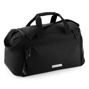 Image of Quadra Academy Shoulder Strap Holdall Bag (One Size) (Black)