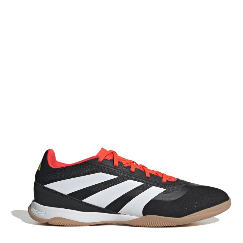 Image of adidas Predator League In Indoor Football Boots Unisex Adults Black/White/Red unisex 6 (39.3)