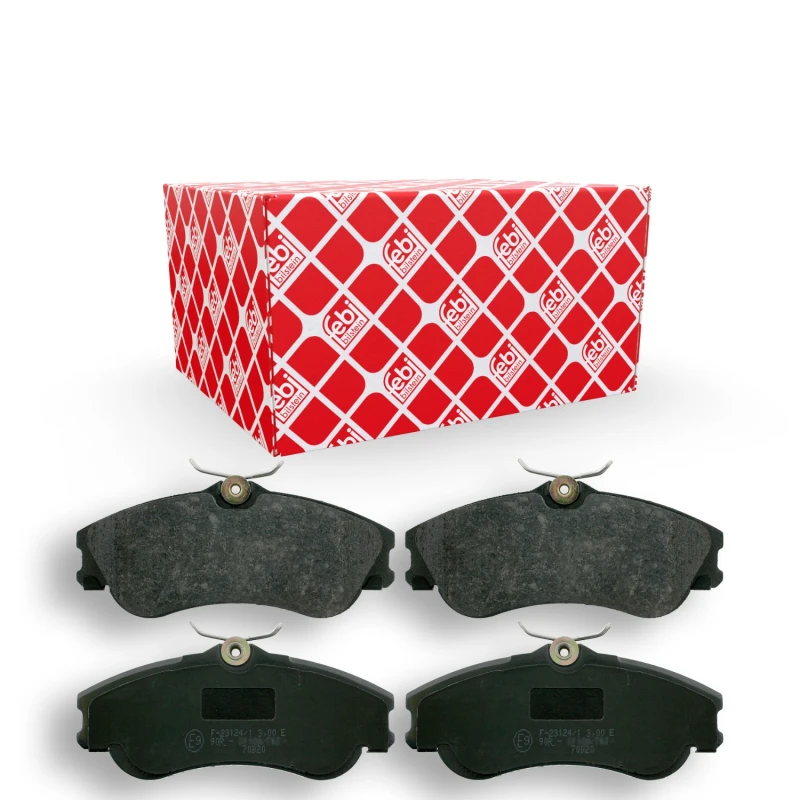 Image of FEBI BILSTEIN 16421 Brake pad set Front Axle, excl. wear warning contact Brake Pad Set,disc brake (402)