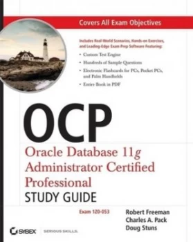 Image of Ocp Oracle Database 11g Administrator Certified Professional Study Guide 1z0-053 by Robert G. Freeman Paperback