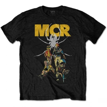 image of My Chemical Romance - Killjoys Pin-Up Unisex Large T-Shirt - Black