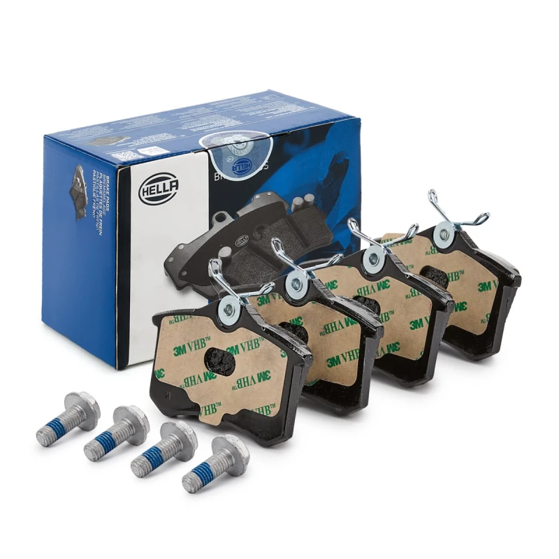 Image of HELLA Brake pad set HELLA 8DB 355 019-911