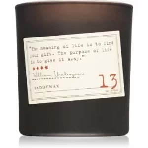 Image of Paddywax Library William Shakespeare Scented Candle 184g