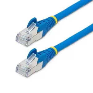 image of StarTech.com 50cm CAT6a Ethernet Cable - Blue - Low Smoke Zero...