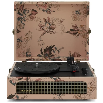 image of Voyager Portable Turntable - With Bluetooth Output - Floral