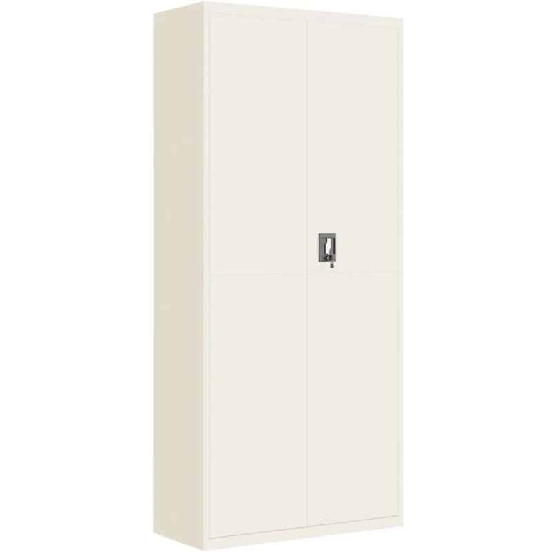 Image of VIDAXL File Cabinet White 90x40x200cm Steel Vidaxl 8720845889821