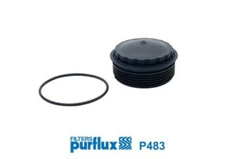 Image of Oil filter housing cap PURFLUX P483