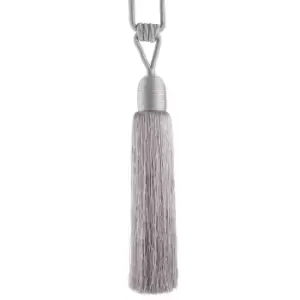 Accent Tassel Tieback Platinum