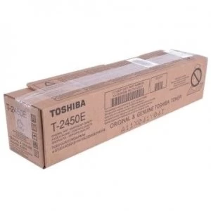 image of Original Toshiba T-2450E Black Laser Toner Ink Cartridge