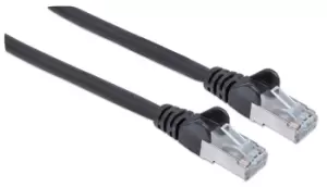 image of Intellinet Network Patch Cable, Cat6, 5m, Black, Copper, S/FTP,...