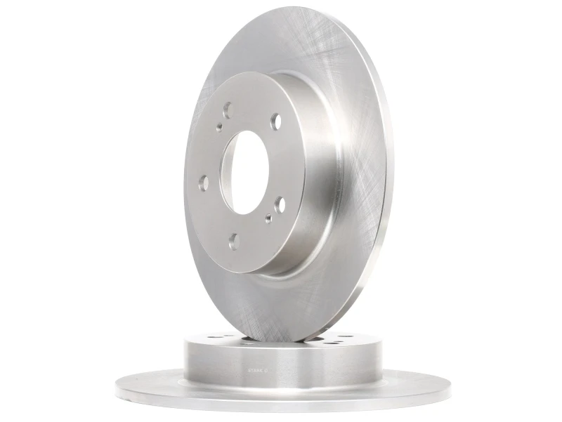 Image of STARK SKBD-0022919 Brake disc Rear Axle, solid, Cast Iron, Uncoated, Untreated, without bolts/screws Cast Iron Brake Disc (82)