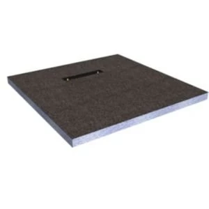 Image of Cooke Lewis Aquadry Rectangular Shower Tray L1200mm W800mm D30mm