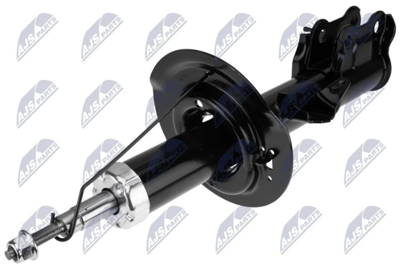 Image of NTY A-HY-506 Shock absorber Front Axle Right, Gas Pressure, Suspension Strut, Bottom Clamp Shock Absorber (854)