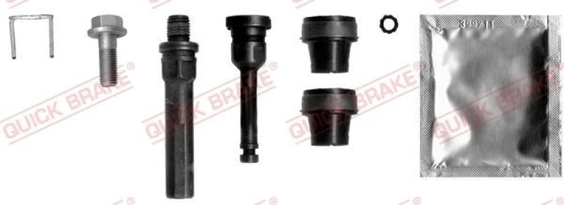 Image of QUICK BRAKE Guide sleeve kit, brake caliper QUICK BRAKE 113-1367X