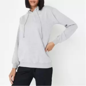 image of Missguided Tall Basic Hoody - Grey