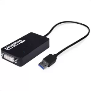 image of Plugable Technologies USB 3.0 to DVI/VGA/HDMI Video Graphics Adapter for Multiple Monitors