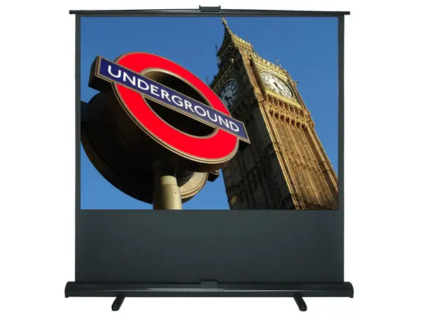 Image of Sapphire 63" SFL162 Manual Floor Projector Screen