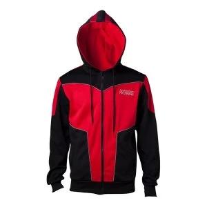 Image of Marvel Comics - Ant-Man Suit Mens Large Hoodie - Black/Red