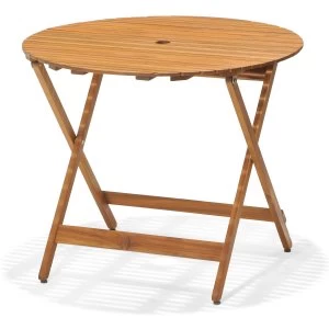 Image of Robert Dyas FSC Acacia Richmond 90cm Round Table