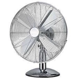 Image of Status 12" Desk Fan - Chrome
