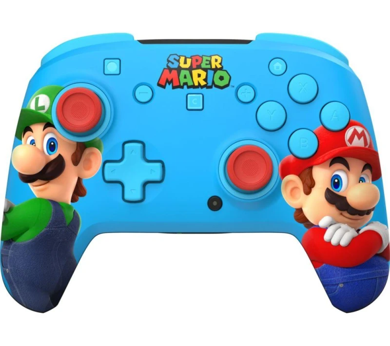 Image of TURTLE BEACH Rematch Wireless Controller for Nintendo Switch 2 - Mario & Luigi 840454402742