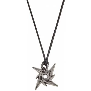 image of Metallica Alchemy Rocks Ninja Star Pendant Silver