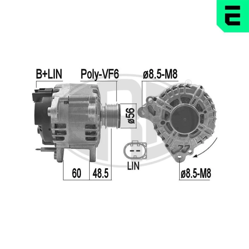 Image of ERA Alternator ERA 209191A