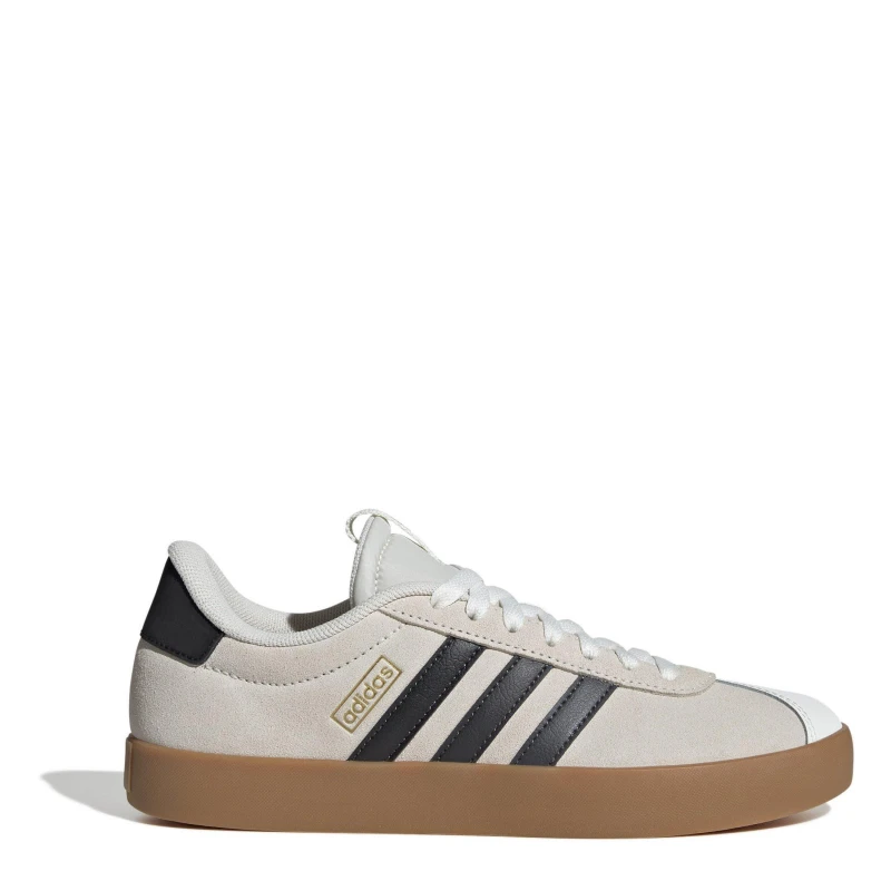 Image of adidas VL Court 3.0 Womens white/grey/gold female 5.5 (38.7)