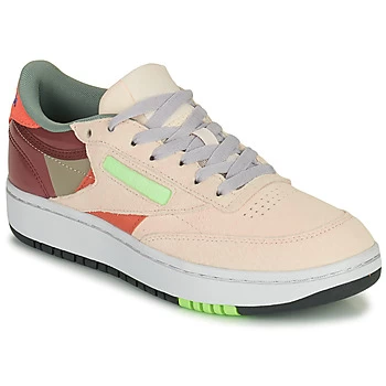 Image of Reebok Classic CLUB C DOUBLE womens Shoes Trainers in Beige,8,2.5,7,4.5,5.5
